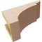 Ekena Millwork 4"W x 8"D x 4"H Wide Yorktown Rough Cedar Woodgrain TimberThane Corbel, Primed Tan CORUR04X08X04YORRCPR - alternate 2